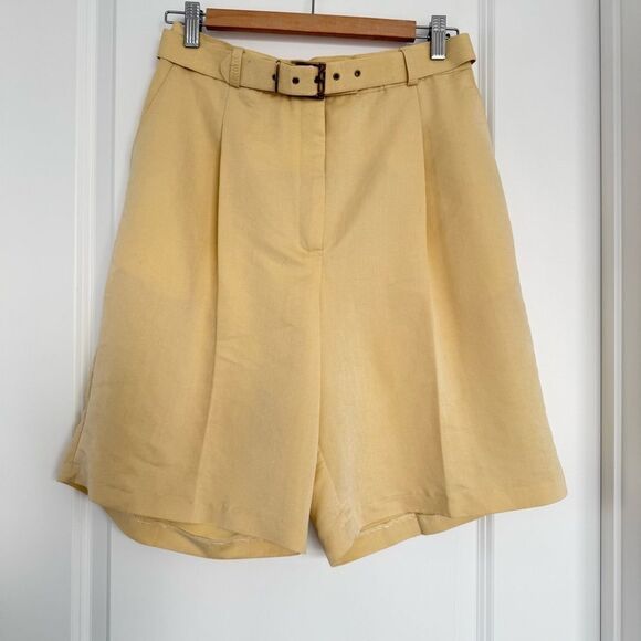 TRADITION | Vintage Belted Tailored Shorts - Picture 1 of 12